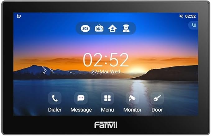 Fanvil i505W Android 9.0 7 inch Touch Screen SIP Video Monitor Access Control