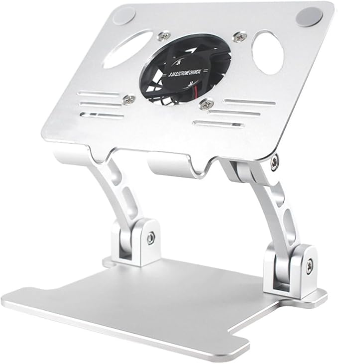 Adjustable Laptop Cooler Radiator Turbo Fan USB Stand Riser for Gaming Notebook