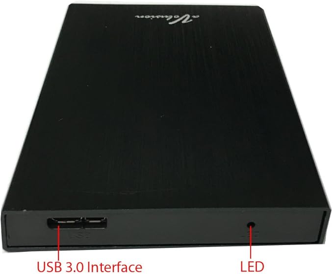 Avolusion® HD250U3 250GB Ultra Slim SuperSpeed USB 3.0 Portable External Hard Drive (Mac OS Formatted) (Black)- 2 Year Warranty