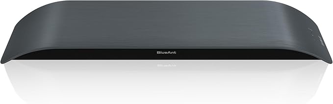 BlueAnt Soundblade Under-Monitor Soundbar 120W 2.1 Channel Desktop Speaker with USB-C &amp Bluetooth 5.3 for PC Mac Gaming Music and Streaming Charcoal