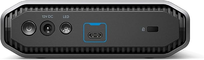 SanDisk Professional 18 TB G-Drive Desktop Portable External Hard Drive (Dark Gray) Bundle with 32GB Memory Card (100MB/s) Charge Cable (6-Feet) and USB Card Reader (4 Items)