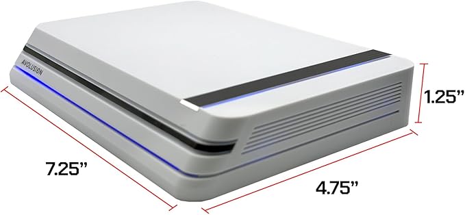 Avolusion PRO-X Series USB 3.0 External Hard Drive for WindowsOS Desktop PC/Laptop (White) - (22TB) (Renewed)