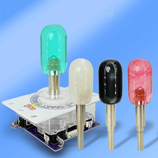 SAMDUCKSA Crazy Dongpal Pro Lever Original Joystick Fighting Rocker With 5Pin for PC Arcade Game Machine Jamma Cabinet (BLACK)