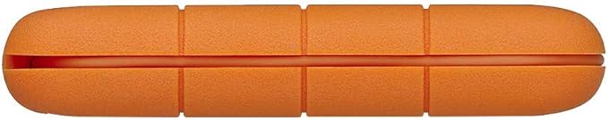 LaCie 2TB Rugged Thunderbolt USB-C External Hard Drive Orange