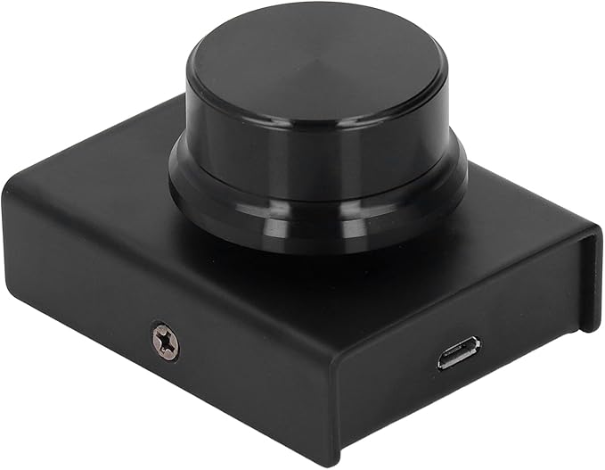 USB Volume ControlQuick Sensitive USB Volume Control Multimedia ControllerComfortable to the Touch USB Volume Control Knobfor Computer Laptop Speaker