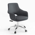Office Chair Gaming Chair Computer Chair Adjustable Office Desk Chair with Casters Swivel Chair Learning Chair Writing Office Chair Game Chair Lift Chair (Color : Grau)