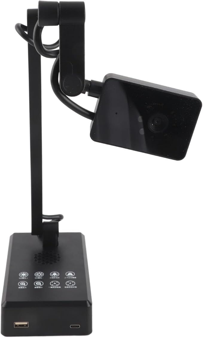 USB Document Camera 16MP Document Camera with Power Cable for Remote Teaching
