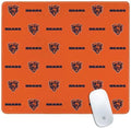 Skinit Medium Gaming Mouse Pad - Officially Licensed NFL Chicago Bears Blitz Series Design with Stitched Edges Waterproof Non-Slip Rubber Base Desk Mat for Keyboard &amp Mouse