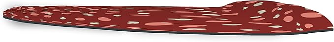Ergonomic Mouse Pad with Wrist Rest Digital Printed Mouse Mat for Tendon Sheath Problems Non-Slip Base for Office and Home Size: 20 x 23 cm
