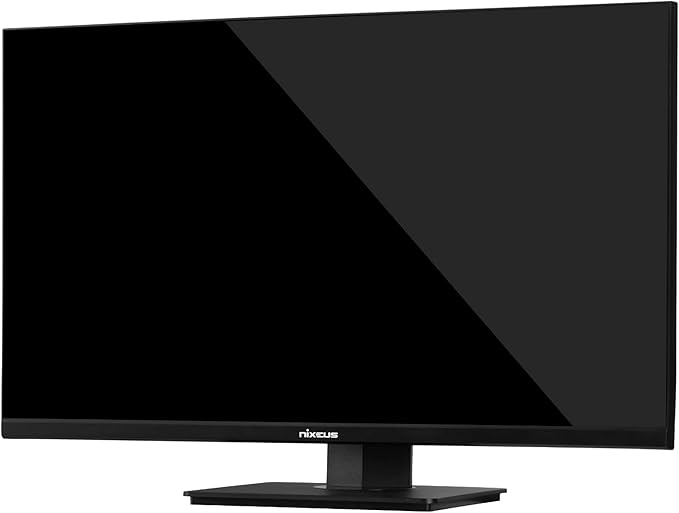 Nixeus EDG 27” Fast IPS KSF LED 2560 x 1440 AMD FreeSync Premium Certified 165Hz Gaming Monitor (NX-EDG27X) Black