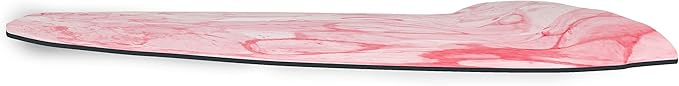 Ergonomic Mouse Pad with Wrist Rest Digital Printed Mouse Mat for Tendon Sheath Problems Non-Slip Base for Office and Home Size: 20 x 23 cm