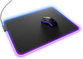 GLORIOUS Gaming Mouse Pad GMP 2 GLED - XL - 2-Zone RGB Lighting InfiniGlow RGB Stitchless Edge Premium Cloth Surface Grippy Rubber Base Optimised for Gaming - 18 x 14 x 0.1 - Large Desk Mat