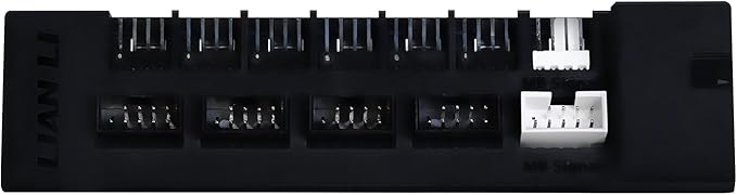 LIANLI LL-Edge HUB BK Detachable USB Hub 4 x USB 2.0 Headers / 6 PWM Headers LL-Edge HUB BK (Japanese Authorized Dealer)