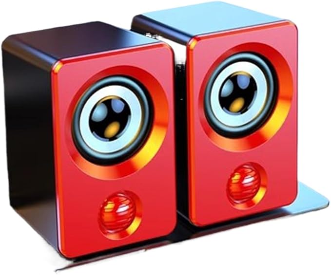 Computer Audio Desktop Home Wired Small Speaker bass