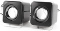 Pair Volume Control USB Mini Speaker Box Black for Laptop PC (id: ad7 839 98a d52 99d