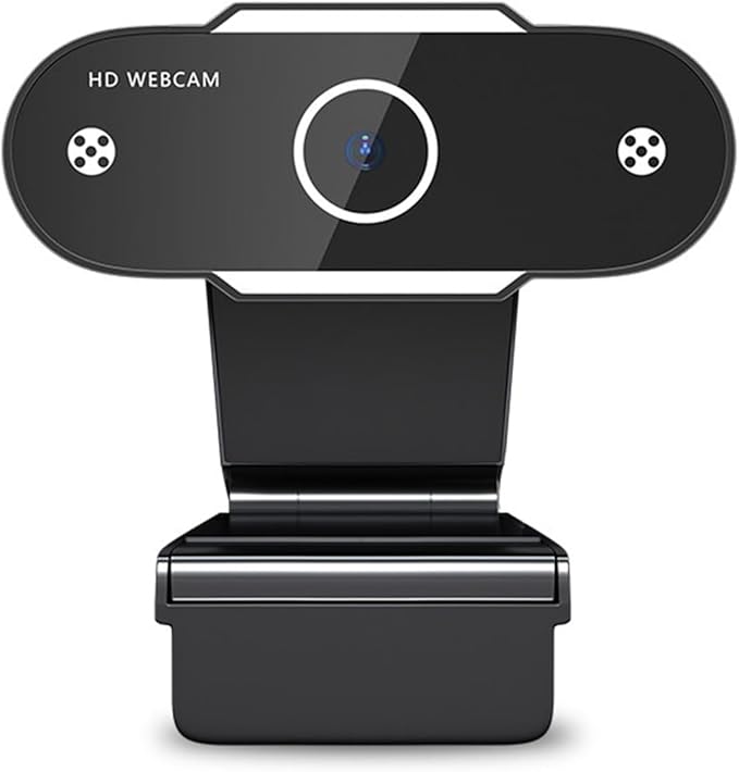 GIZNXBA Streaming Webcam with Microphone for Pc Wide-Angle Lens Autofocus Plug &amp Play USB Webcam for Laptop Desktop Streaming(2K)