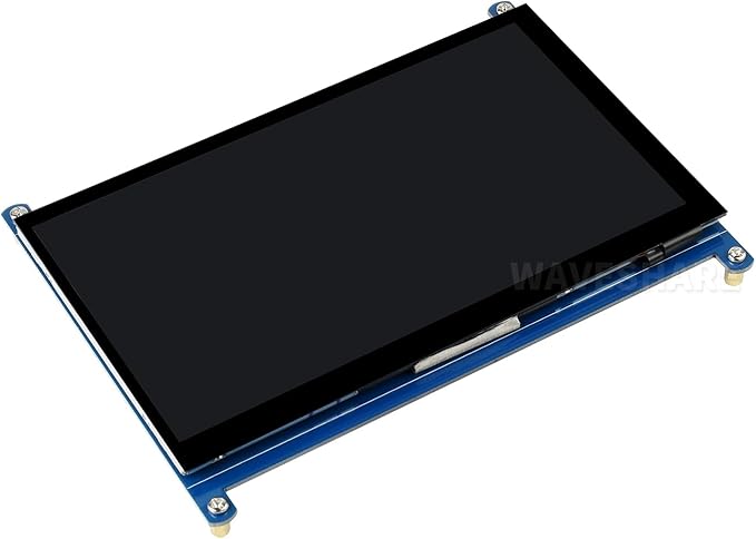 7inch Capacitive Touch Screen LCD for Raspberry Pi 4B/3B+/3A+ BeagleBone Black Banana Pi/Pro 1024×600 Resolution HDMI IPS for Windows 11/10 / 8.1/8 / 7 (7inch HDMI LCD (C))