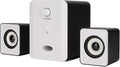 aqxreight USB Powered Desktop Speakers Computer Speakers with Subwoofer for PC Laptop Tablet Desktop Version Black White USB Powered Desktop SpeakerUSB Powered SpeakerComputer SpeakerUSB