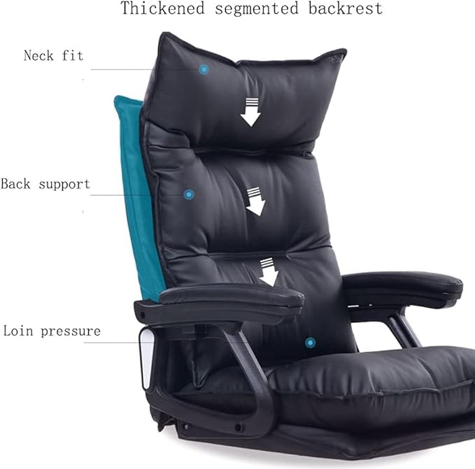Office Chair Desk Chair Computer Chair Home Desk Chair Study Reclining Massage Office Swivel Chair Comfortable Game Gaming Lunch Break Seat Gaming Chair (Pink)