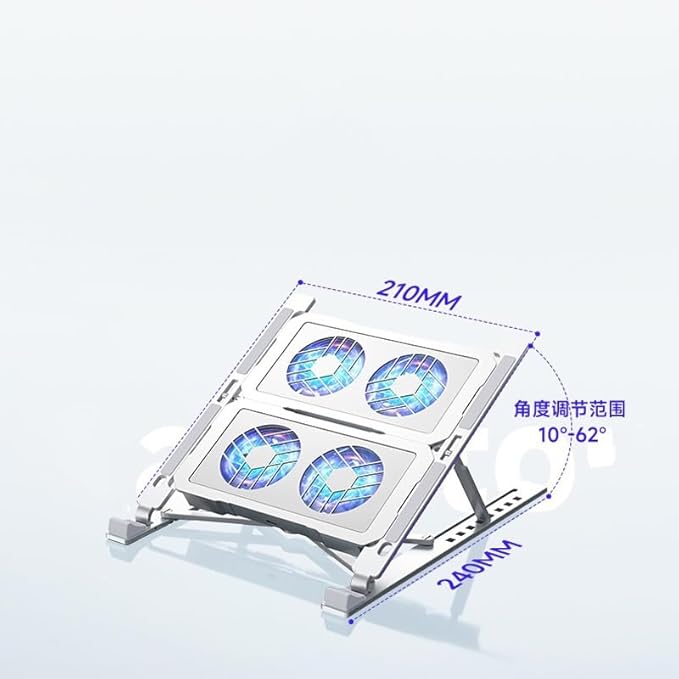 JSEIAJB Notebook Heat Sink Cooling Fan Base Notebook