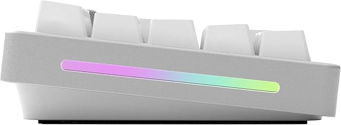GLORIOUS GMMK Mechanical Numpad- 10 Key USB Programmable Keypad - Hot Swappable Volume Control RGB Backlit Wired &amp Wireless Bluetooth - Laptop &amp Keyboard Accessories- White