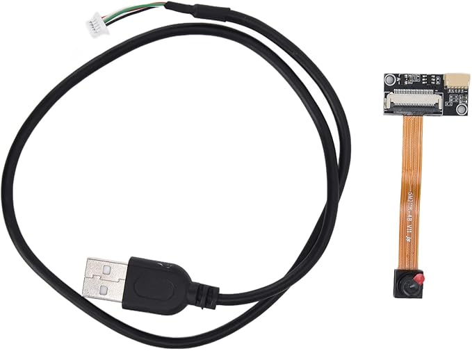 Camera Module5MP Camera Module 1.8mm 180° Fixed Focus Webcam Board with USB Cable HBVCAM‑5M2118FF180‑48 V11