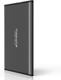 Maxone 250GB Ultra Slim Portable External Hard Drive HDD USB 3.0 Compatible with PC Laptop - Charcoal Grey