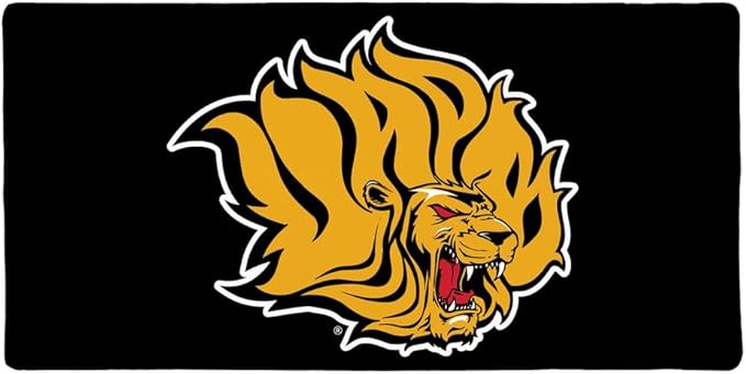 Arkansas at Pine Bluff Primary Logo Large Gaming Mouse Pad Desk Mat with Stitched Edges Non-Slip Base for Gamer Home and Office 31.5 x 15.7