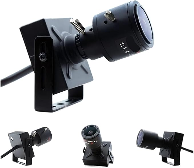 Mini 48V POE Network Camera 3 4 5 8MP HD Audio Security Surveillance 2 12mm Lens Webcam Face Motion Detection