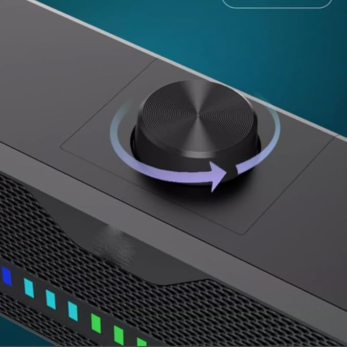 Computer Audio Desktop Home Laptop Wired Mode Heavy Subwoofer Speaker