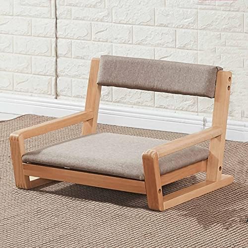 BTZHY Floor Chair Folding Tatami Chair Furniture – Portable Japanese Legless Chair for Bay Window Reading and Gaming – Living Room Chair Floor Seat