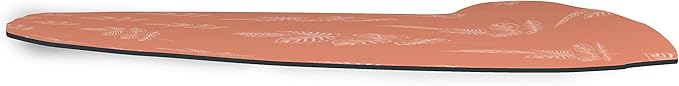 Ergonomic Mouse Pad with Wrist Rest Digital Printed Mouse Mat for Tendon Sheath Problems Non-Slip Base for Office and Home Size: 20 x 23 cm