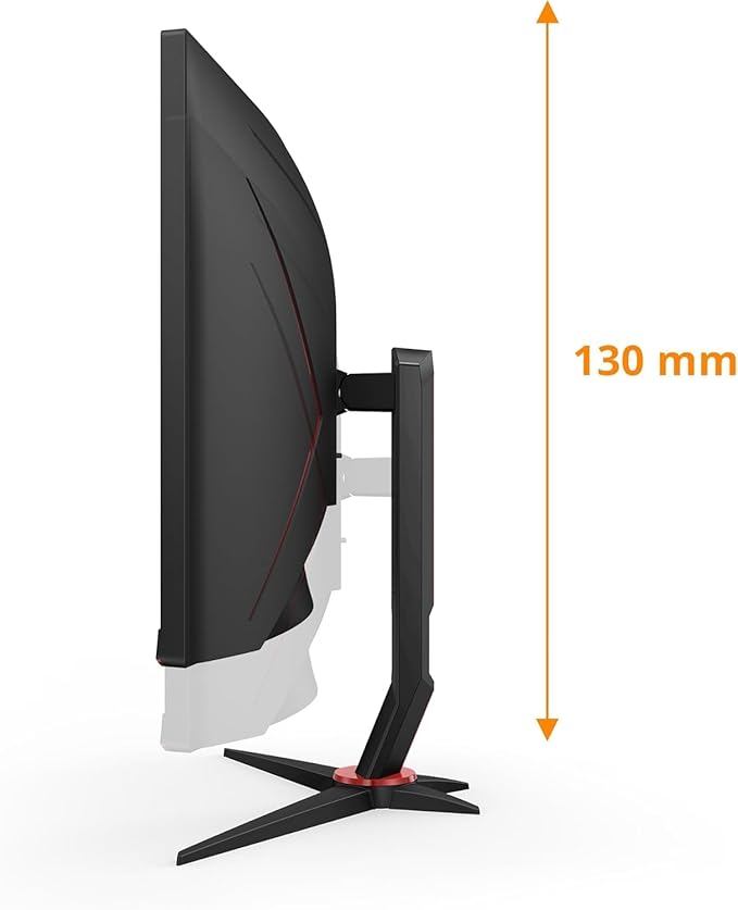 AOC CU34G2XP/BK Gaming Monitor - 34 WLED Curved Monitor - 180Hz Refresh Rate 5ms Response Time (Renewed)