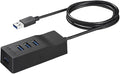 Buffalo Buffalo USB 3.0 Self-Powered 4-Port Hub Black for External Hard Drives Top Insertion Model BSH4A115U3BK (Windows/Mac Compatible)