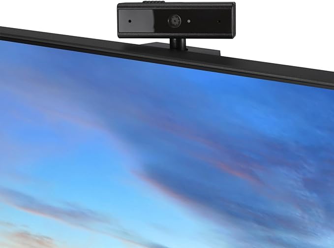 ASUS BE24EQK 24-inch 1080P FHD Frameless IPS Business Monitor 2-Pack Bundle with Full HD Webcam Mic Array Speakers DisplayPort HDMI Black