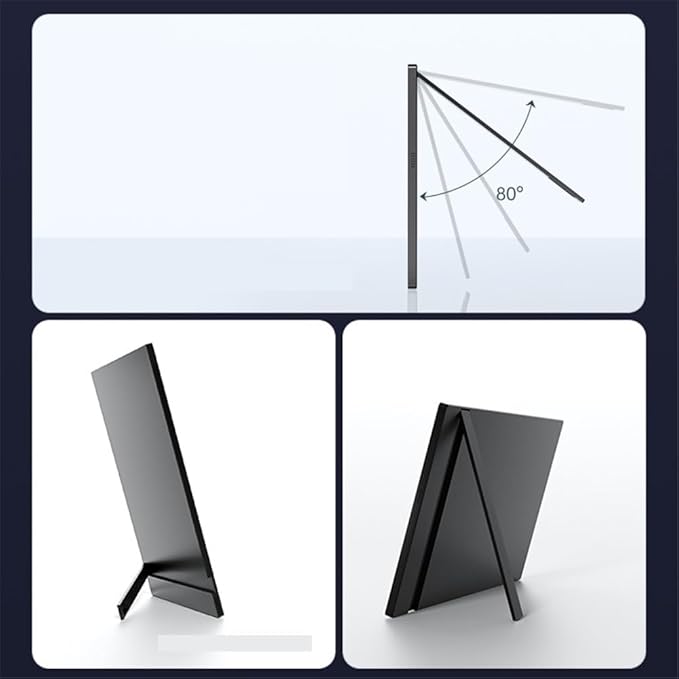 Flicker Free Portable Display 16.1 Inch 2.5K180Hz Laptop Computer Extended Mobile Phone Sub-Screen with Speakers
