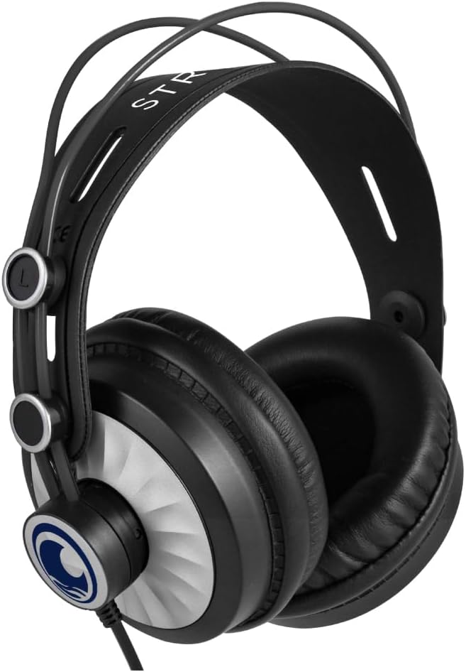 Rode PodMic Dynamic Podcasting Microphones (Pair) with Rode DS1 Microphone Desk Stands TH-02 Studio Podcast Headphones XLR Cables and StreamEye Polishing Cloth