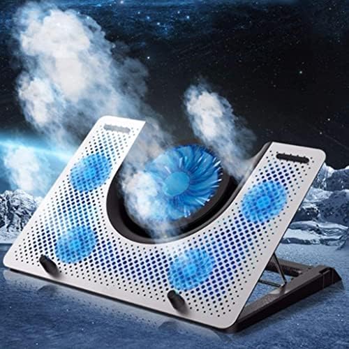 Laptop Cooling Pad Computer Cooling Pads for Laptops Support Up to 17.3 Inch Notebook Laptop Fan Stand with LED Light for Gaming Office Work from Home