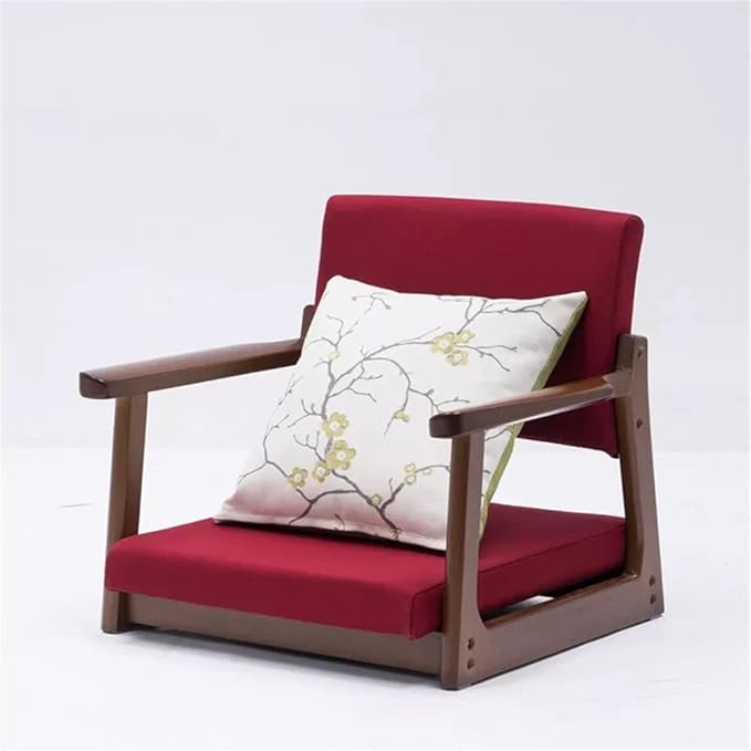 Office Chair Gaming Chair Computer Chair Bay Window Floor Tatami Legless Chair with Upholstery Seat Cushion Home Furniture Leisure Chair