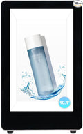 10.1 Inch Transparent Display Cabinet Android 11 75%+ Transparency 10-Point TouchSmart Transparent LCD Showcase for Retail Jewelry Exhibits &amp Product Advertising
