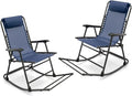 Office Chair Gaming Chair Computer Chair 2 Piece Patio Camping Rocking Chair Folding Rocking Chair Footrest