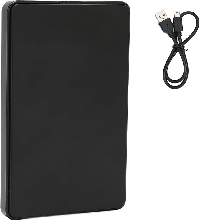 Tidyard 2.5in Portable External Hard Drive 500GB USB 3.0 High Speed Data Transfer for PC Windows Mac Plug and Play
