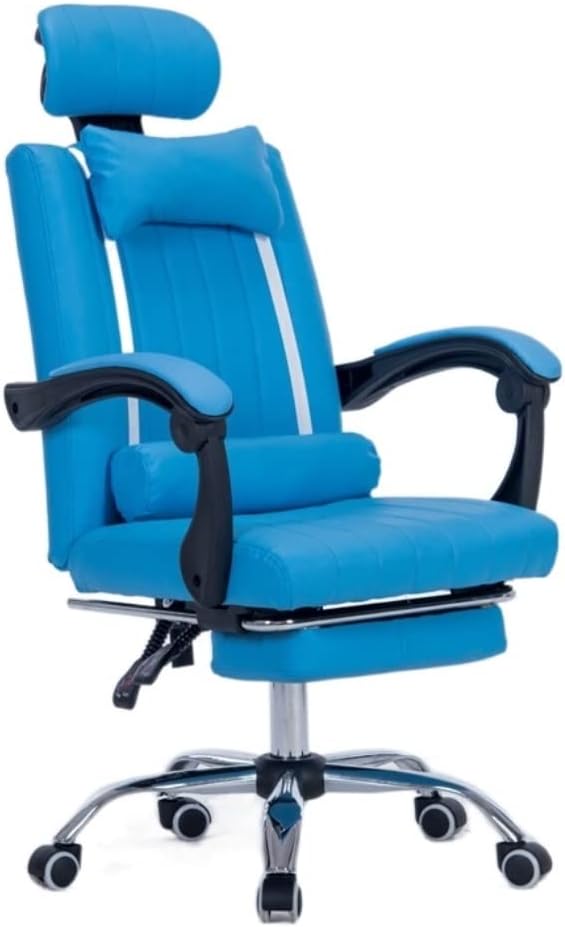 Computer Chair Office Chair Gaming Chair Desk Chair Recliner Chair High Back Computer Swivel Chair Ergonomic S-Shaped Curve Design with Headrest with Footrest Computer Chair Home Office Desk Chairs