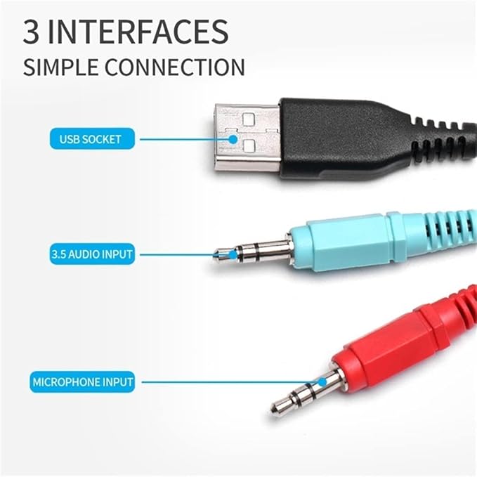 Computer Speakers Computer Sound Bar USB Powered PC Speakers 3.5mm Aux-in Computer Speakers for Desktop Laptops PCs Phones Tablets