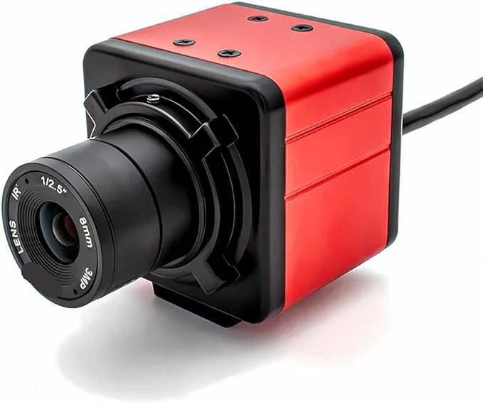 4K Mini POE IP Camera 3 4 5 8MP Security Protection Webcam 4 6 8 12 16mm Fixed Lens Industrial Network Camera