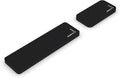 GRIFITI Fat Wrist Pad Set 14 X 4 X 0.75 Inch and 8 x 4 Inch Mouse Pad Computer Keyboard Rest Support for Tenkeyless Ergonomic Gaming Wrists Rests Pads - Desk Resting Accessories for Carpal Tunnel