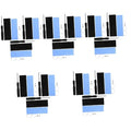 TEHAUX 15sets Ssd Cooling Heatsink Heat Dissipation Pads for Solid State Drives Easy Installation Efficient Thermal Conductivity