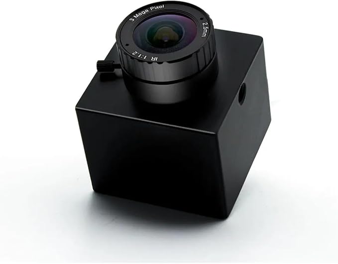 2mm Wide Angle Fisheye Lens Square Mini Camera Surveillance 2 4MP HD Video for Industry Security IP Camera