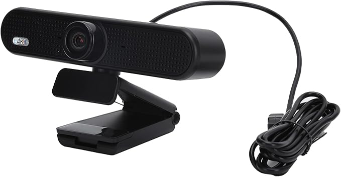 C55e 4k HD Webcam Video USB 4k Webcam Computer Camera with Microphone for Video Recording Call Online Meeting