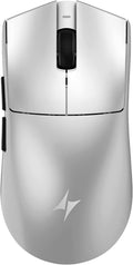 ATK Blazing Sky X1 V2 Wireless Gaming Mouse 54g Lightweight PAW3950Ultra Sensor Nordic 54L15 MCU Optical Switches New GEM 8K Dongle Dual-Mode 2.4G/Wired (Ultimate Metallic Silver)